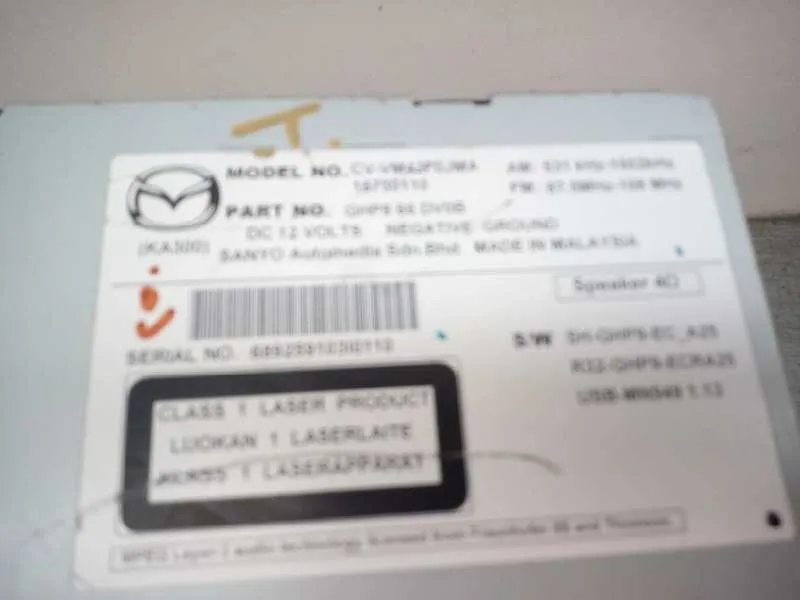 Sistema Audio / Radio Cd para Mazda Cx-5