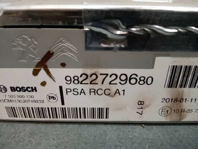 Sistema Audio / Radio Cd para Citroën C4 Picasso