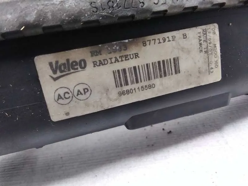 Radiador Agua para Peugeot 207