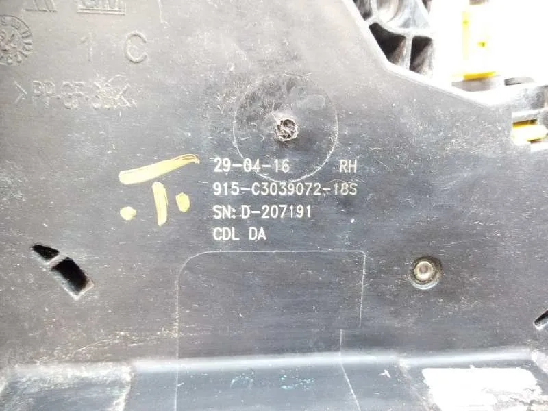Cerradura Puerta Delantera Derecha para Opel Astra K Lim. 5Türig