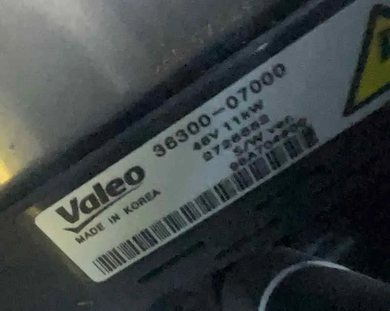 Alternador para Kia Rio