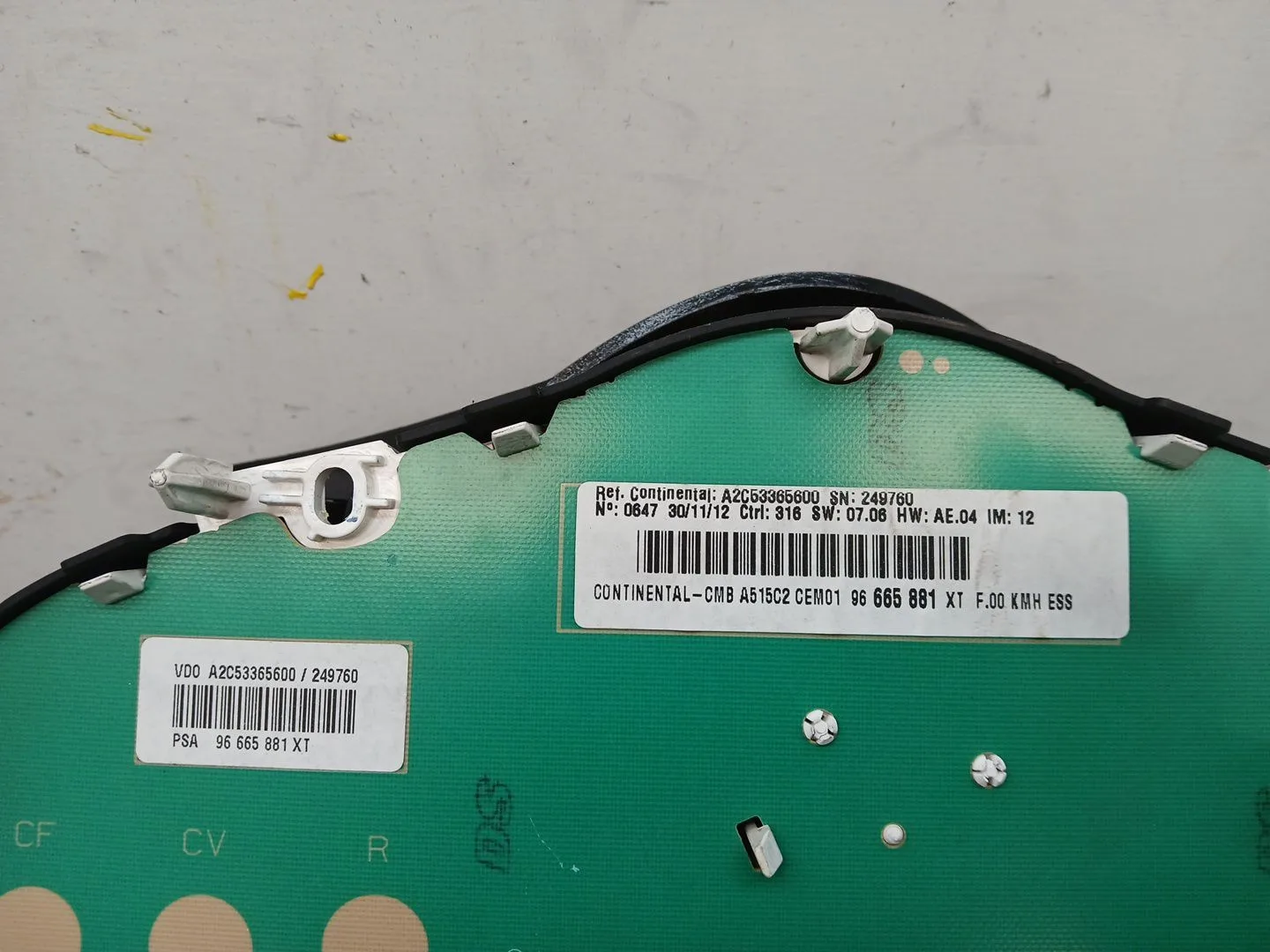 Cuadro Instrumentos para Citroën C3