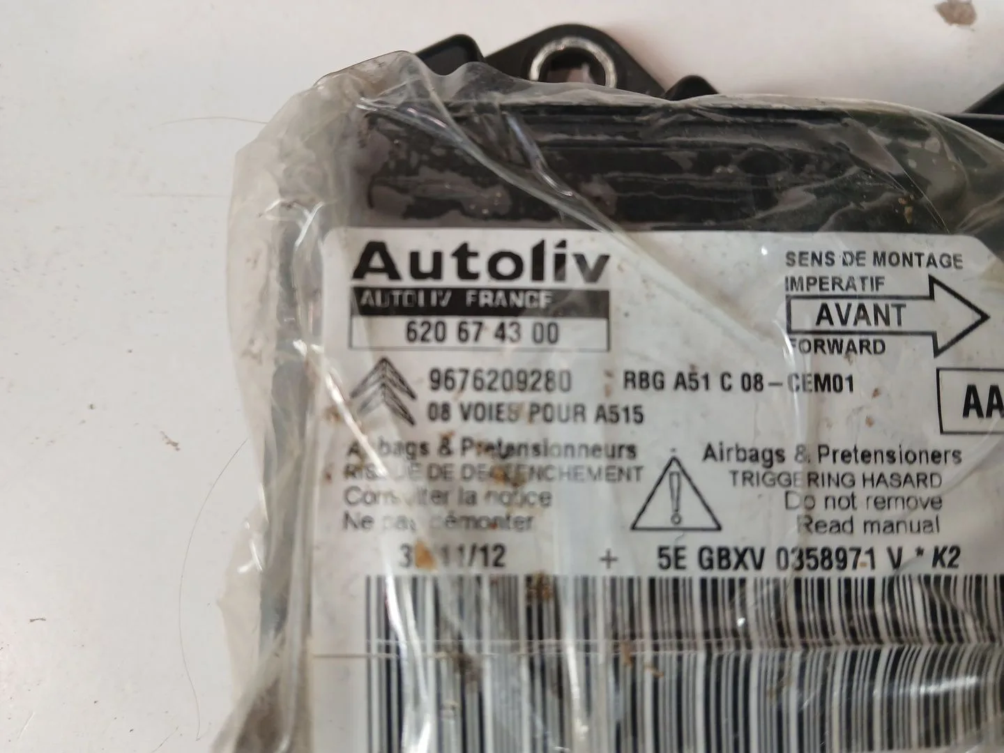 Kit Airbag para Citroën C3