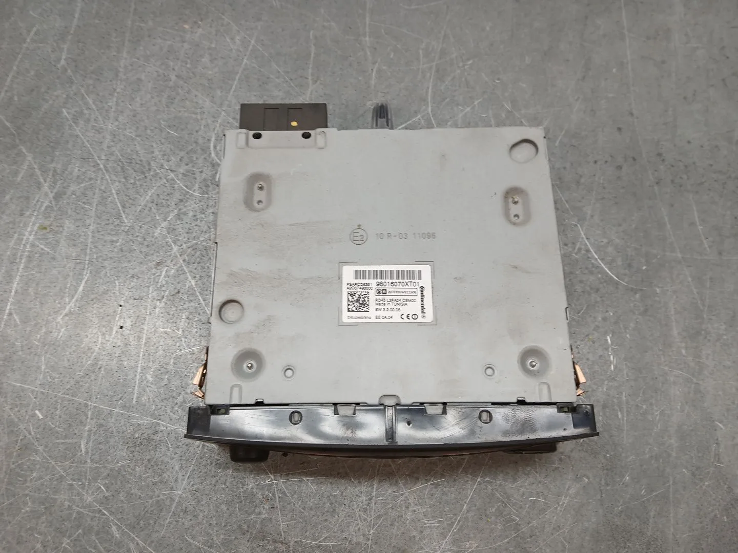 Sistema Audio / Radio Cd para Citroën C3
