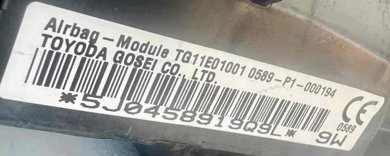Airbag Cortina Delantero Izquierdo para Toyota Corolla (E21)