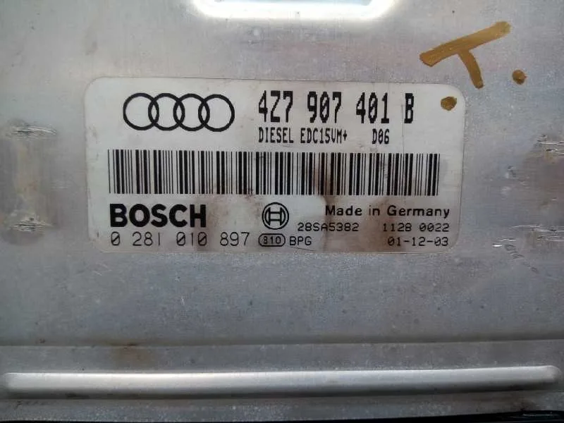 Centralita Motor Uce para Audi Allroad Quattro (4B5)