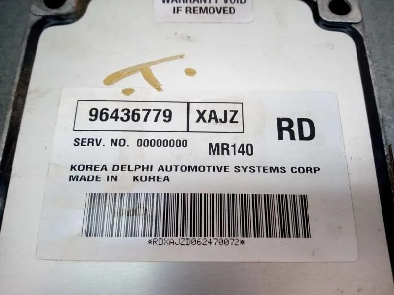 Centralita Motor Uce para Chevrolet Aveo