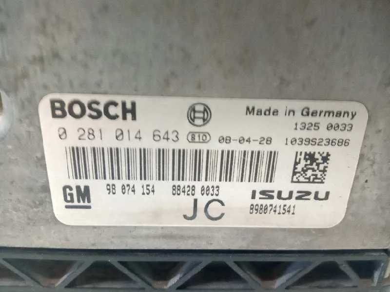 Centralita Motor Uce para Opel Astra Gtc