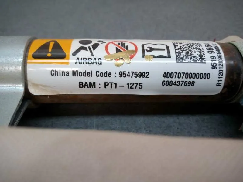 Airbag Cortina Delantero Derecho para Chevrolet Captiva