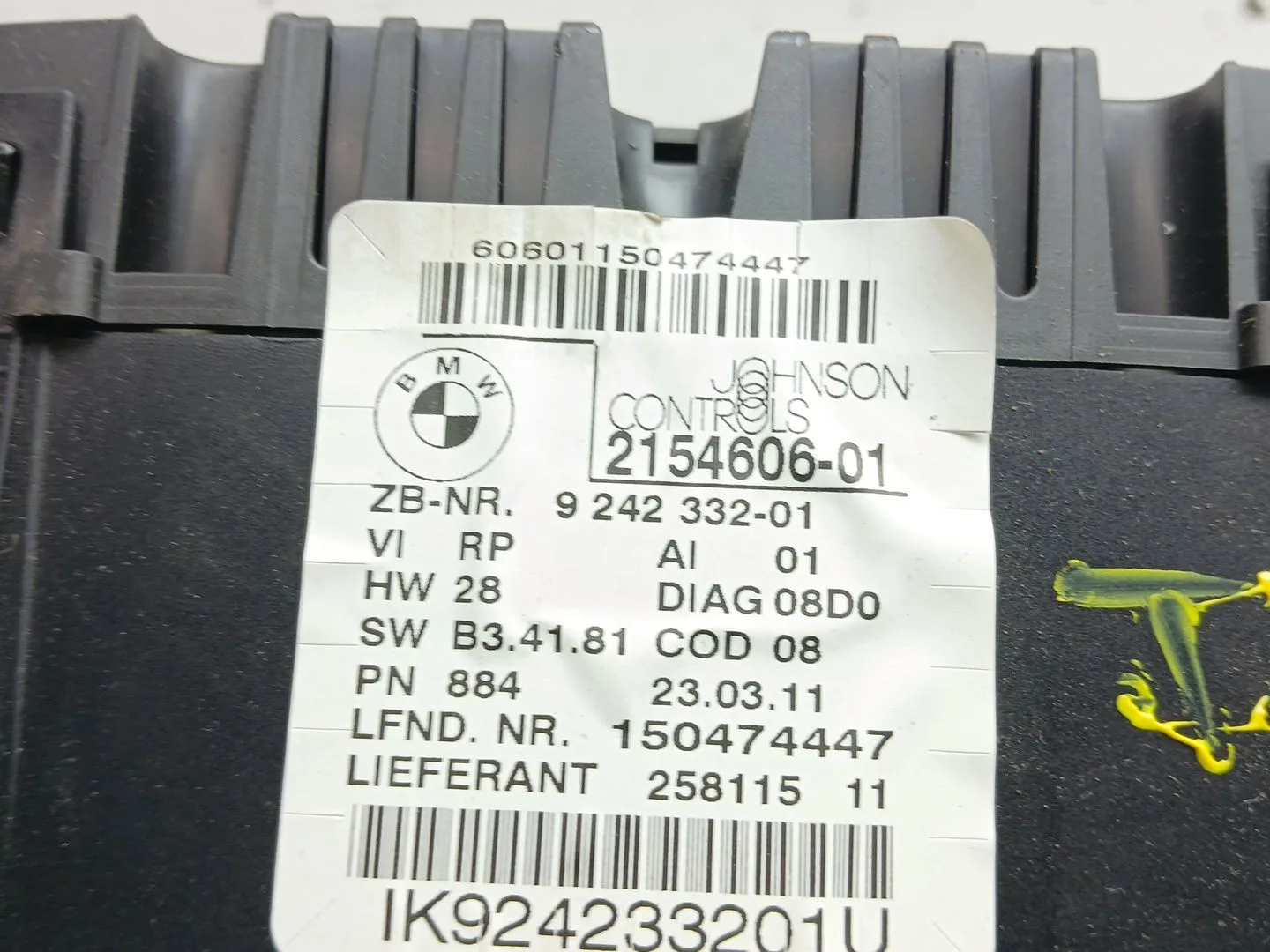 Cuadro Instrumentos para Bmw Serie 1 Berlina (E81/E87)