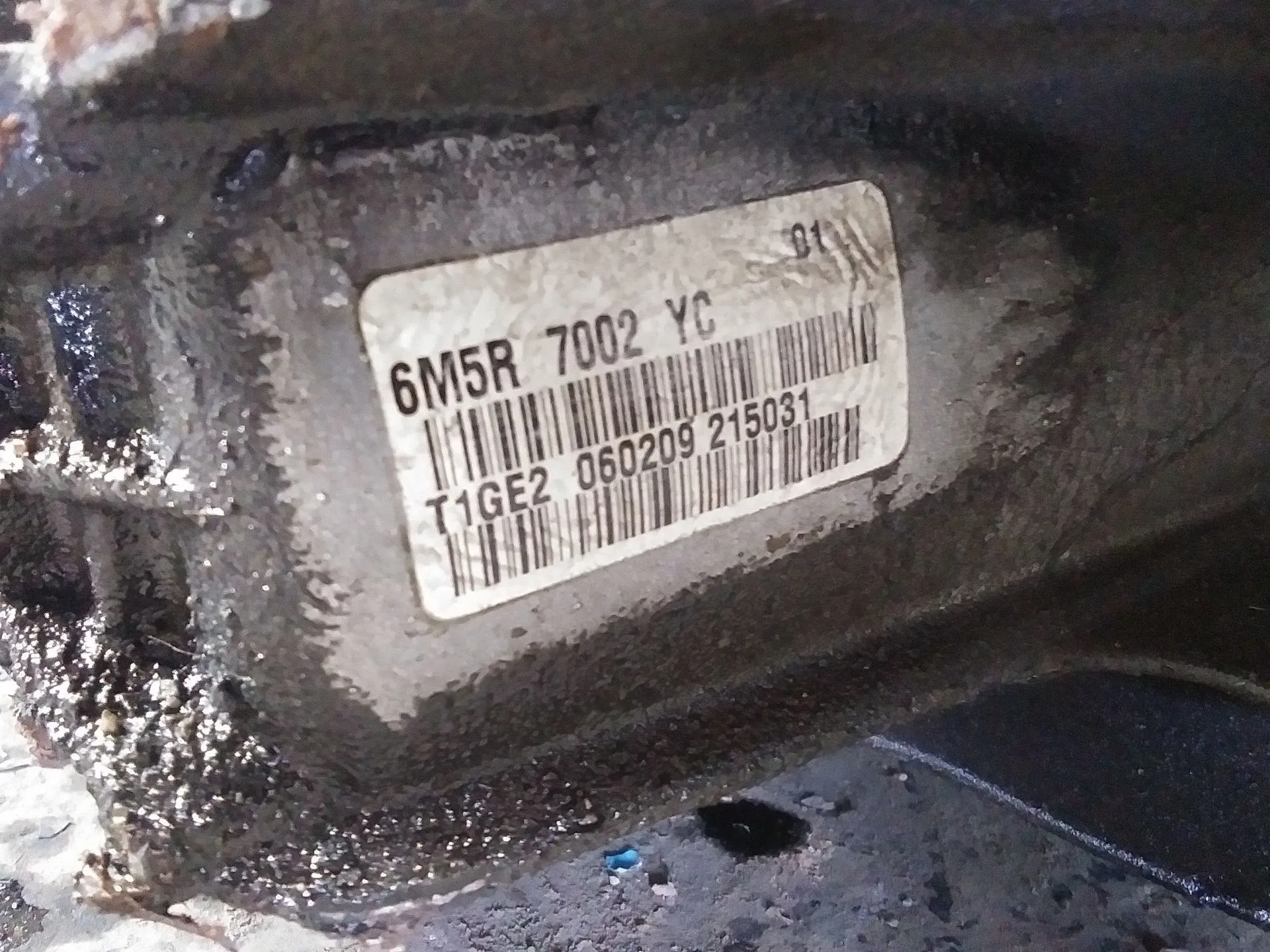 Caja Cambios para Mazda 3 Lim. (Bl)