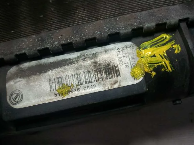 Radiador Agua para Fiat Panda (169)