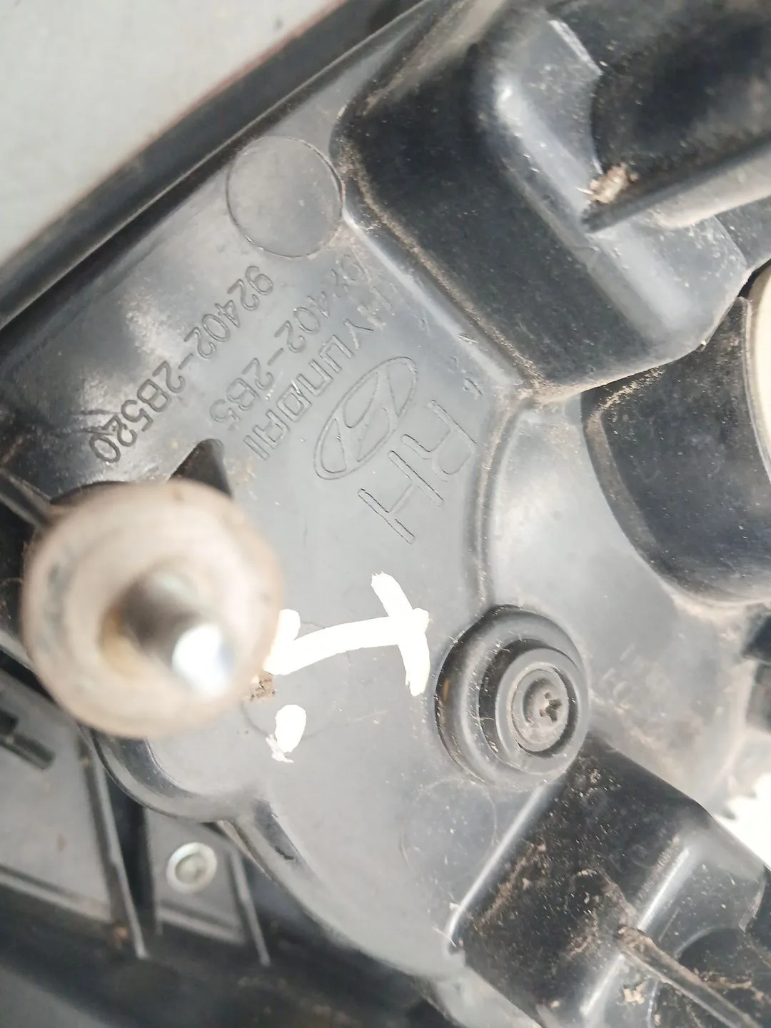 Piloto Trasero Derecho para Hyundai Santa Fe (Bm)