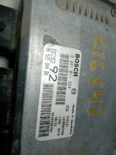 Centralita Motor Uce para Peugeot 807