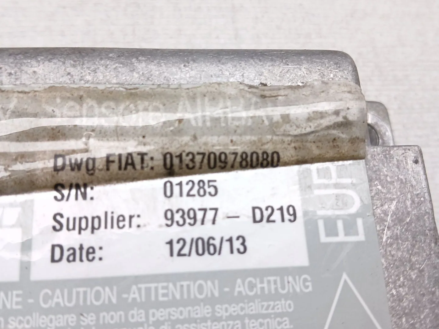 Kit Airbag para Peugeot Boxer Caja Cerrada (Bat. 3450) (333)