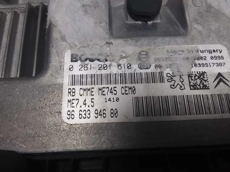 Centralita Motor Uce para Peugeot 307 Break/Sw (S2)