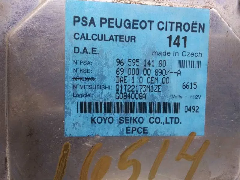 Centralita Direccion para Citroën C3