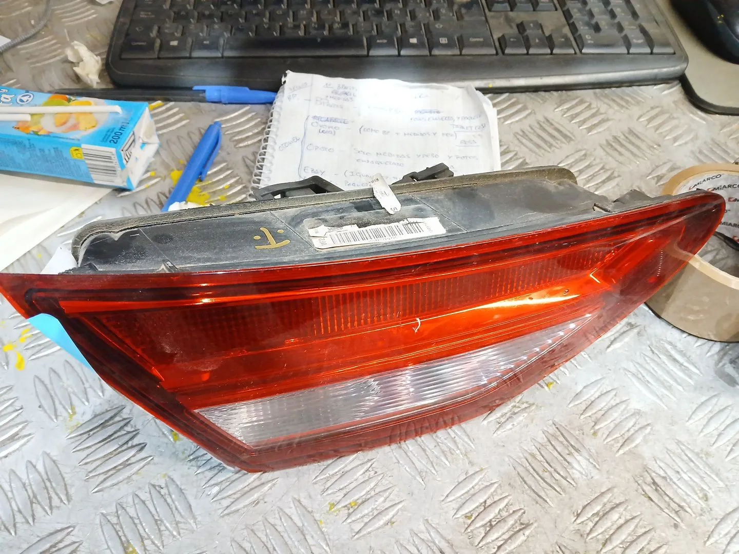 Piloto Trasero Izquierdo Interior para Seat Leon (5F1)