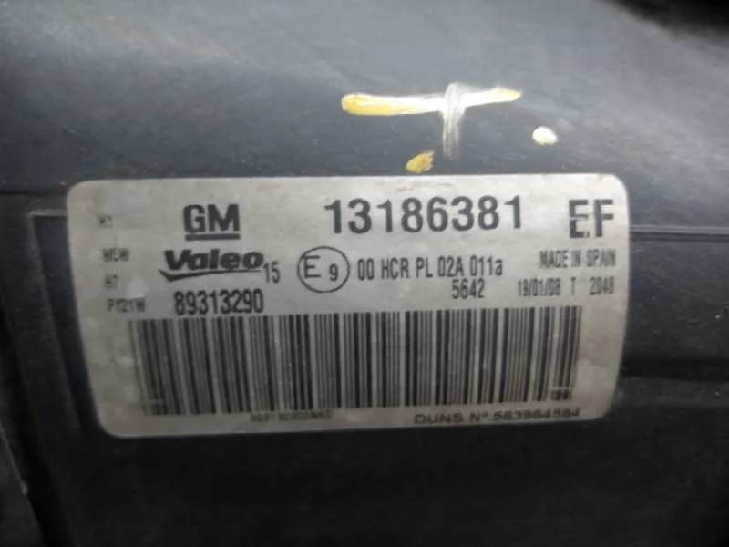 Faro Izquierdo para Opel Corsa D