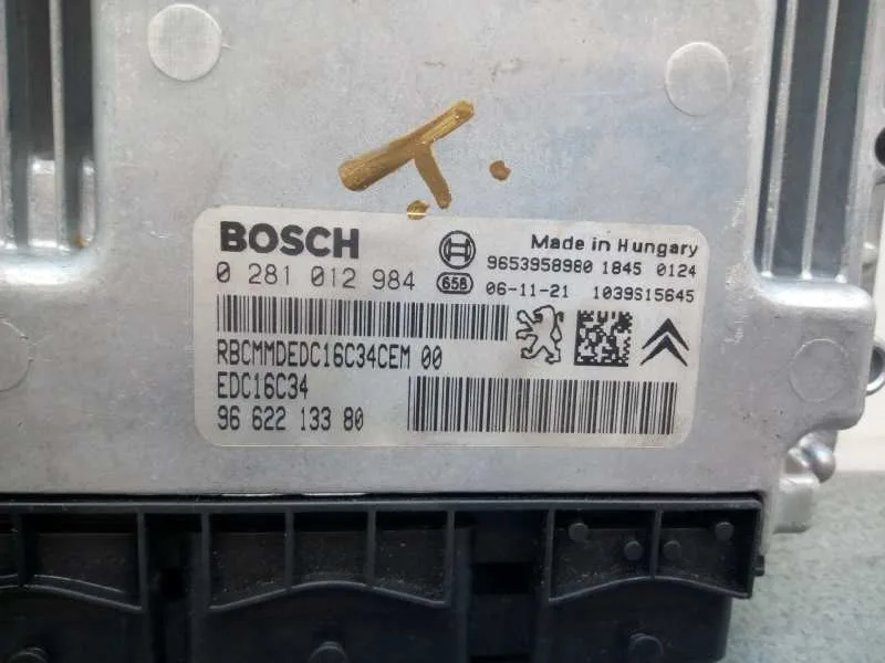 Centralita Motor Uce para Peugeot 407