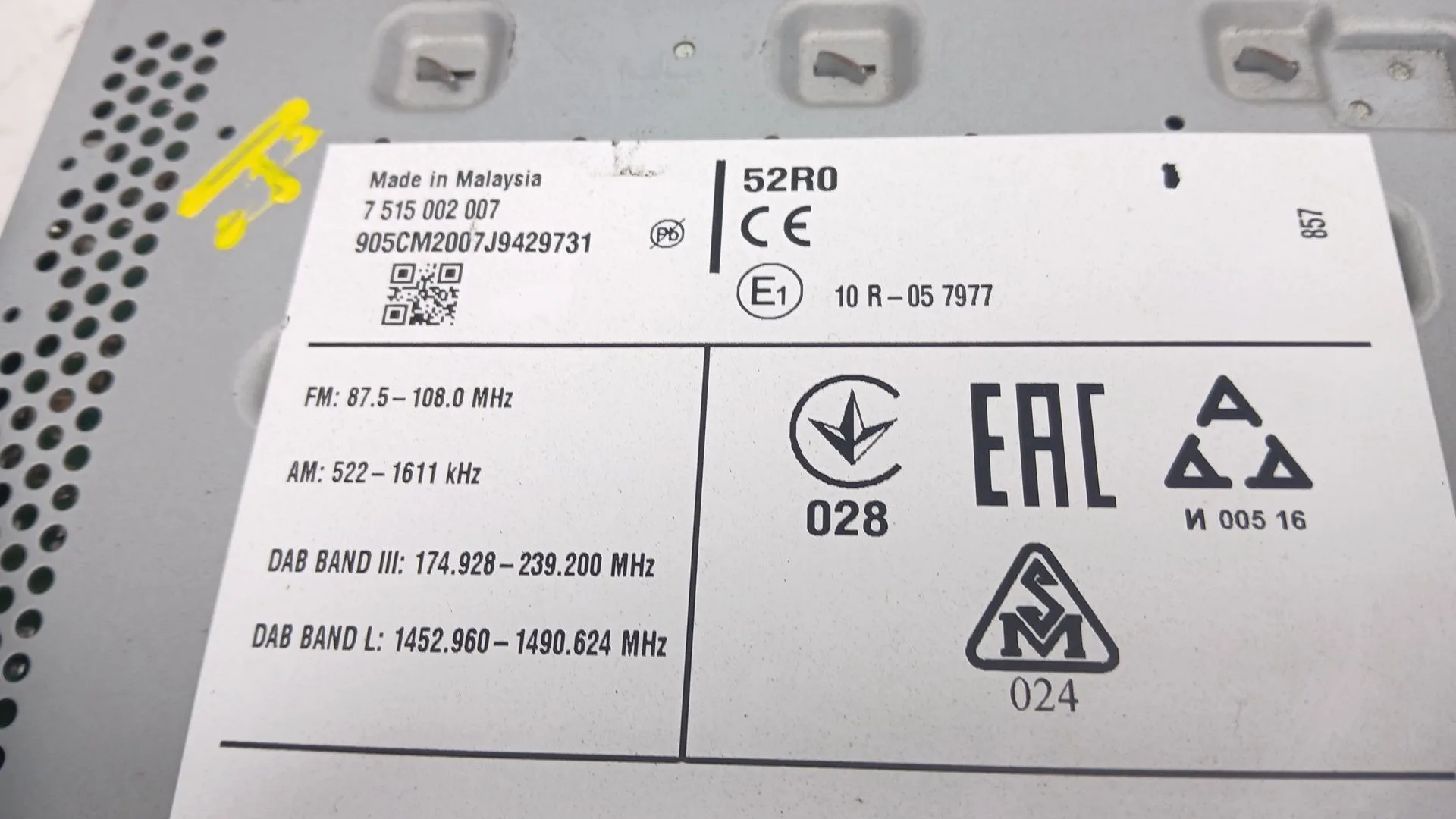 Sistema Audio / Radio Cd para Suzuki Swift (Az)