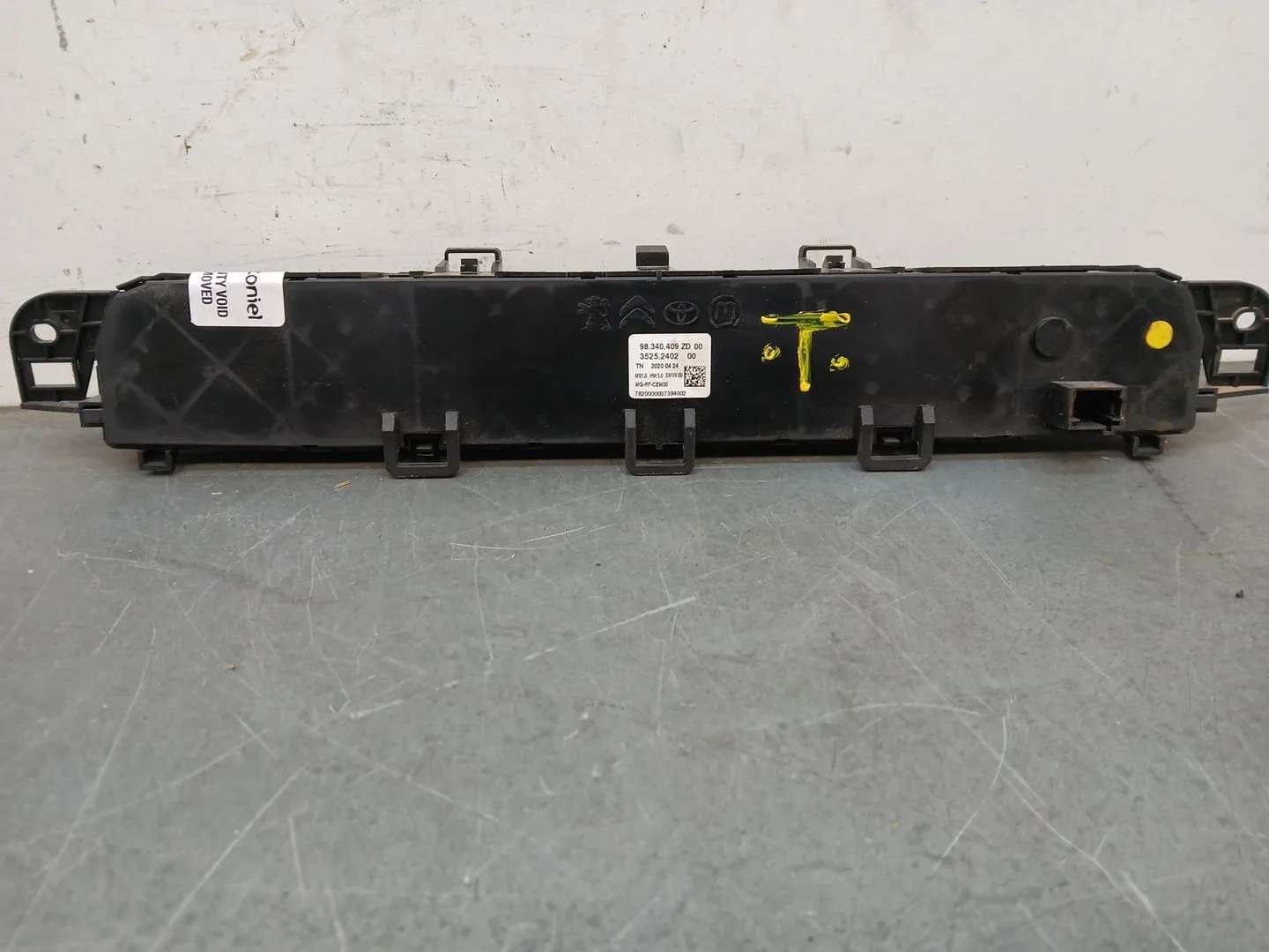 Mando Climatizador para Peugeot Rifter