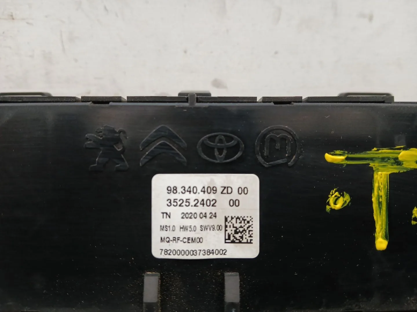 Mando Climatizador para Peugeot Rifter