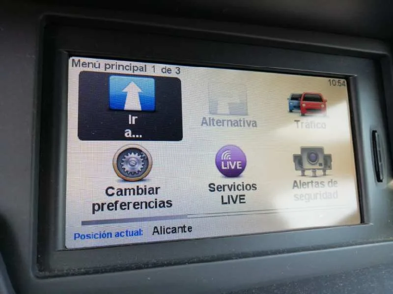Pantalla Multifuncion para Renault Scenic Iii