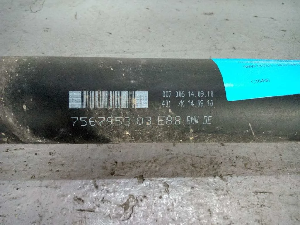 Transmision Central para Bmw Serie 1 Berlina (E81/E87)