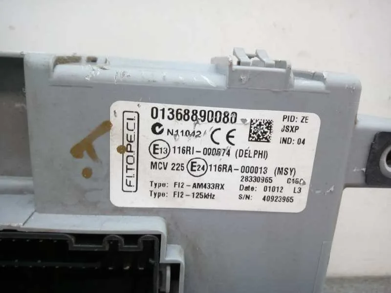 Centralita Bsi para Peugeot Bipper