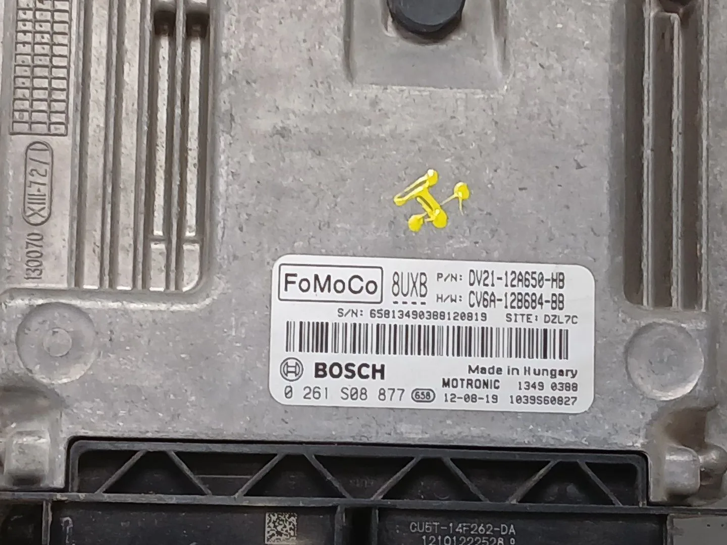 Centralita Motor Uce para Ford B-Max