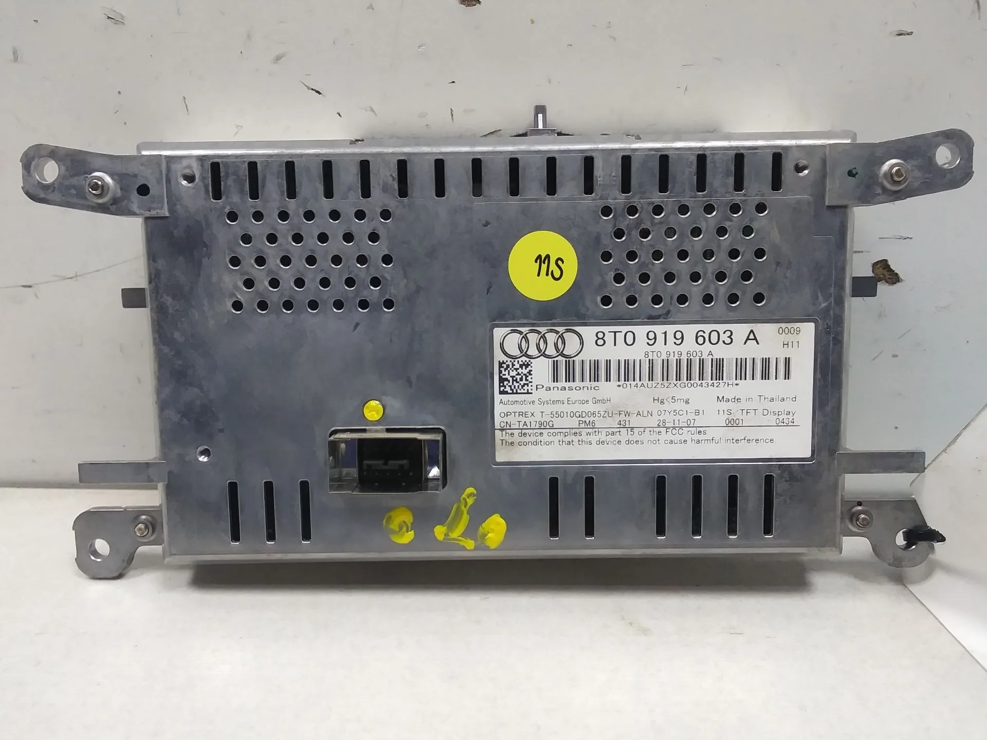 Pantalla Multifuncion para Audi A4 Ber. (B8)