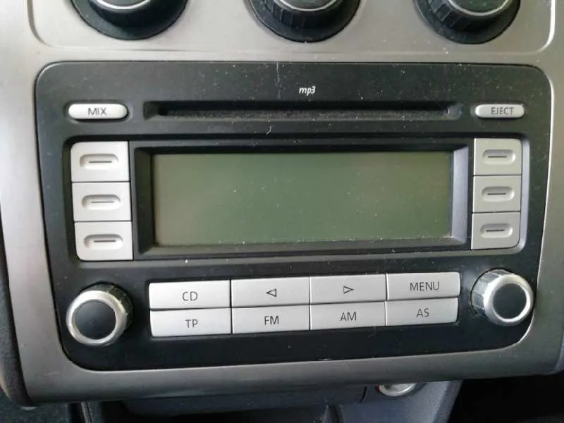 Sistema Audio / Radio Cd para Volkswagen Touran (1T2)