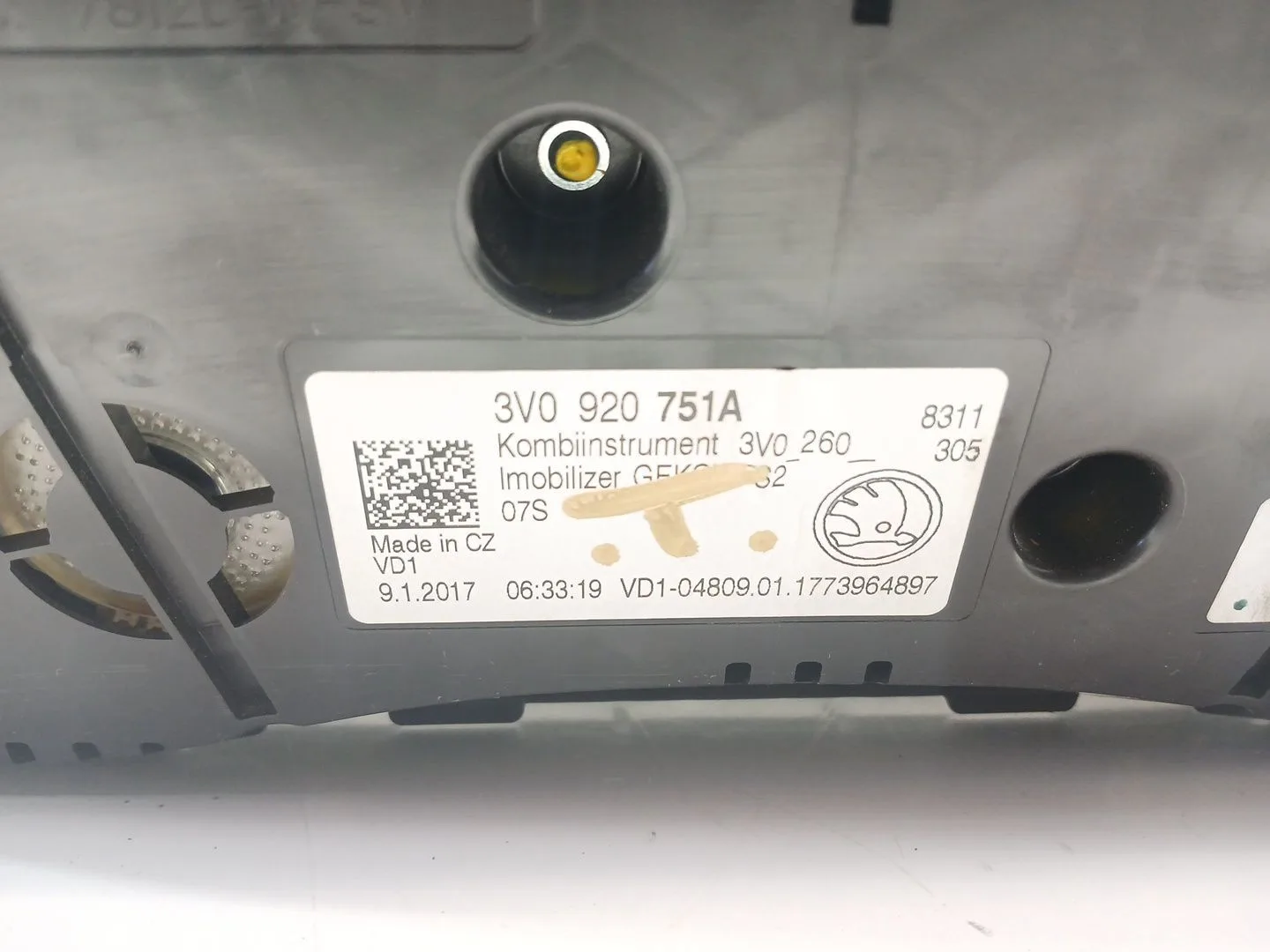 Cuadro Instrumentos para Skoda Superb (3V3)