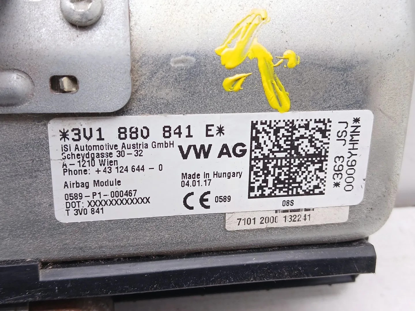 Kit Airbag para Skoda Superb (3V3)