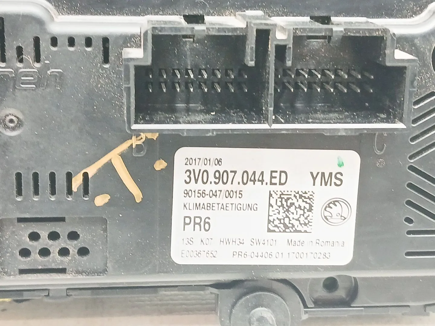 Mando Climatizador para Skoda Superb (3V3)