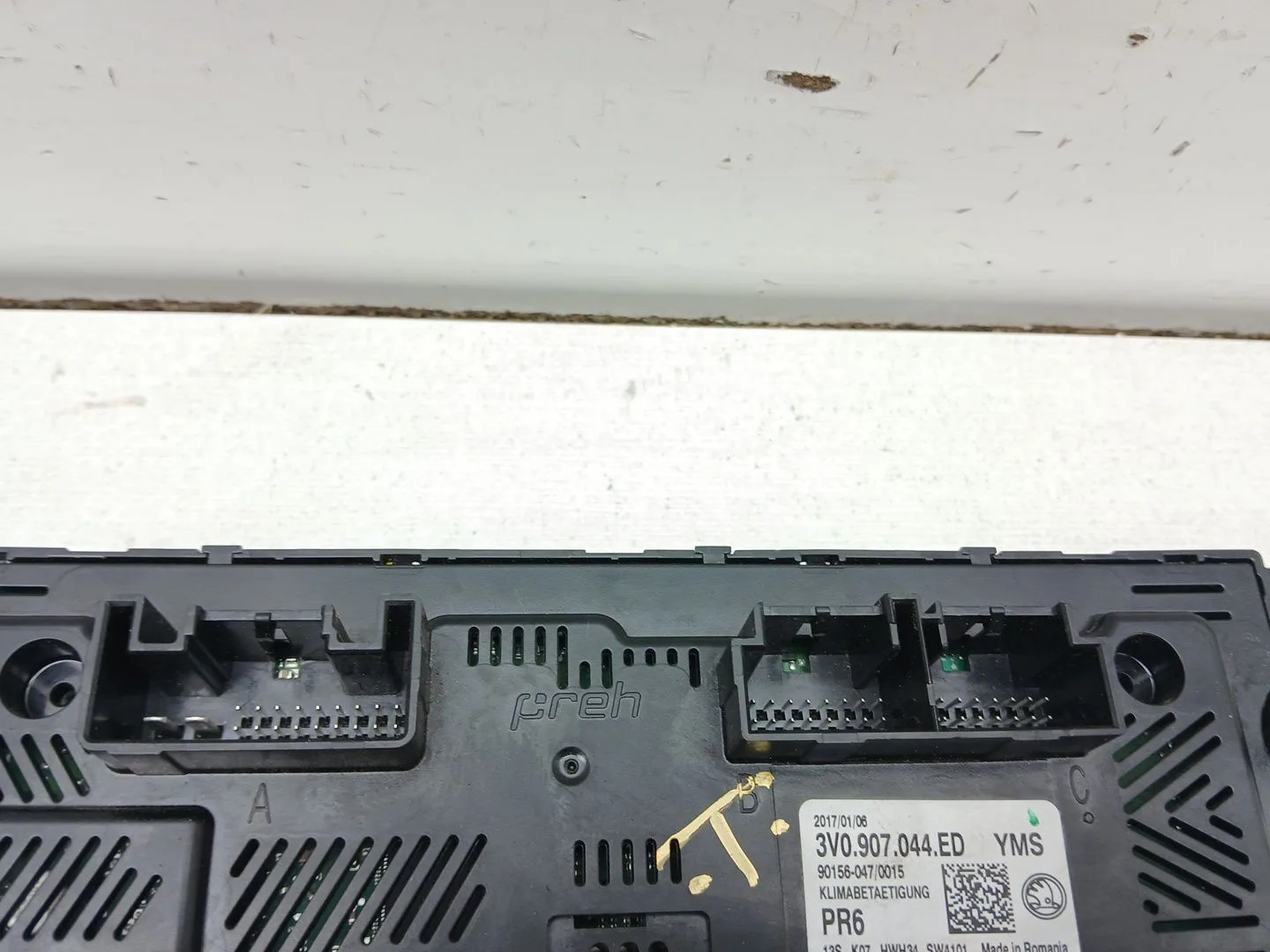 Mando Climatizador para Skoda Superb (3V3)