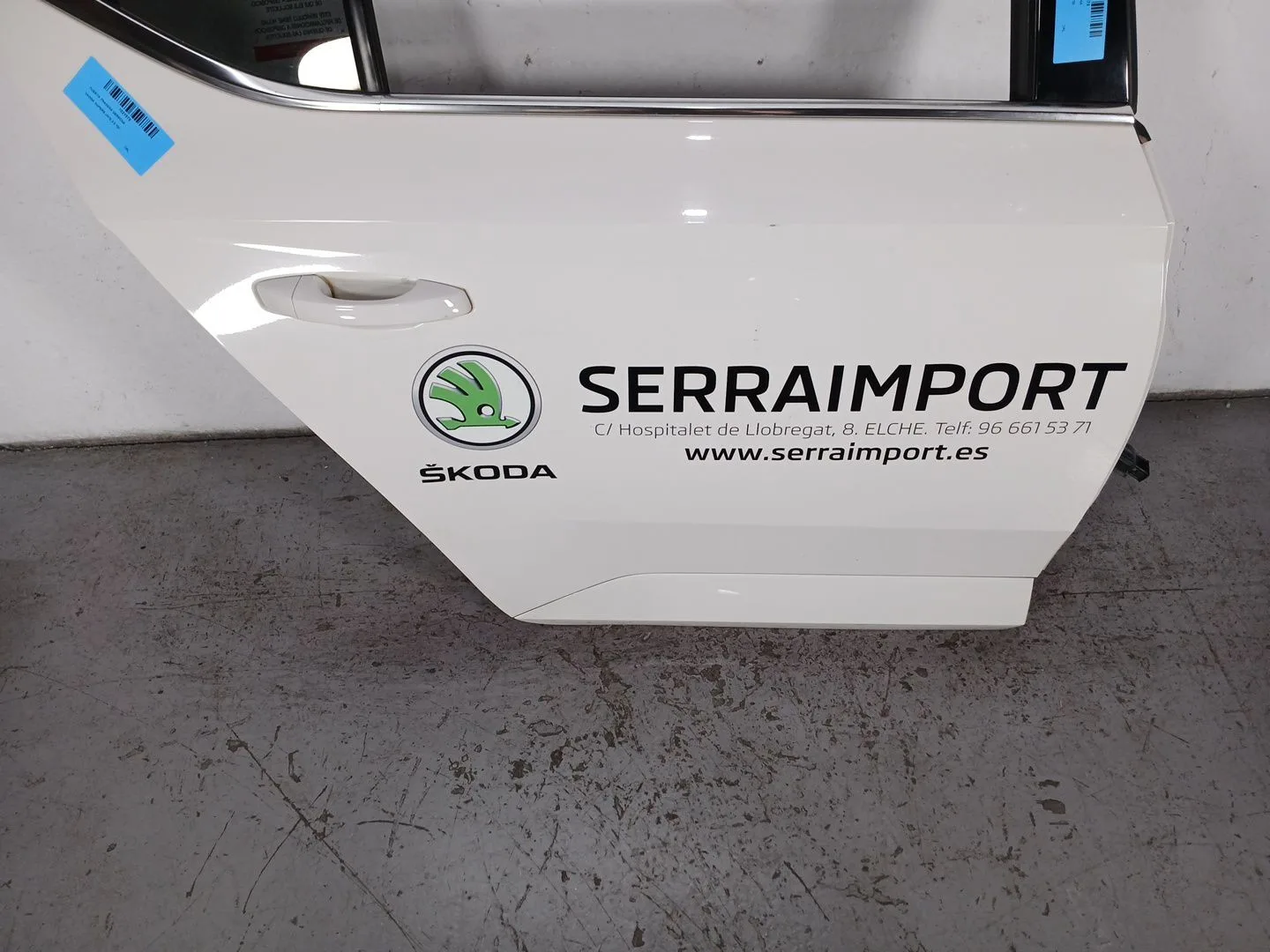 Puerta Trasera Derecha para Skoda Superb (3V3)