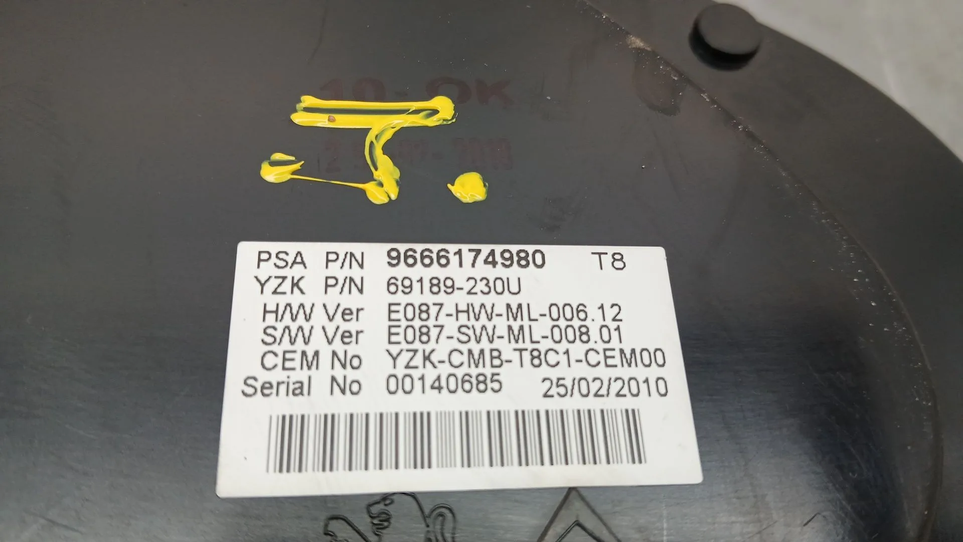 Cuadro Instrumentos para Peugeot 5008