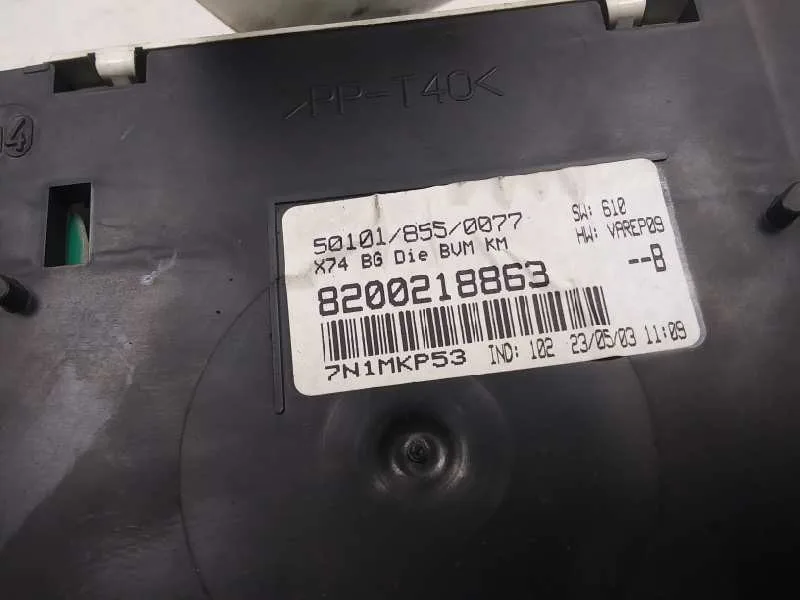 Cuadro Instrumentos para Renault Laguna Ii (Bg0)