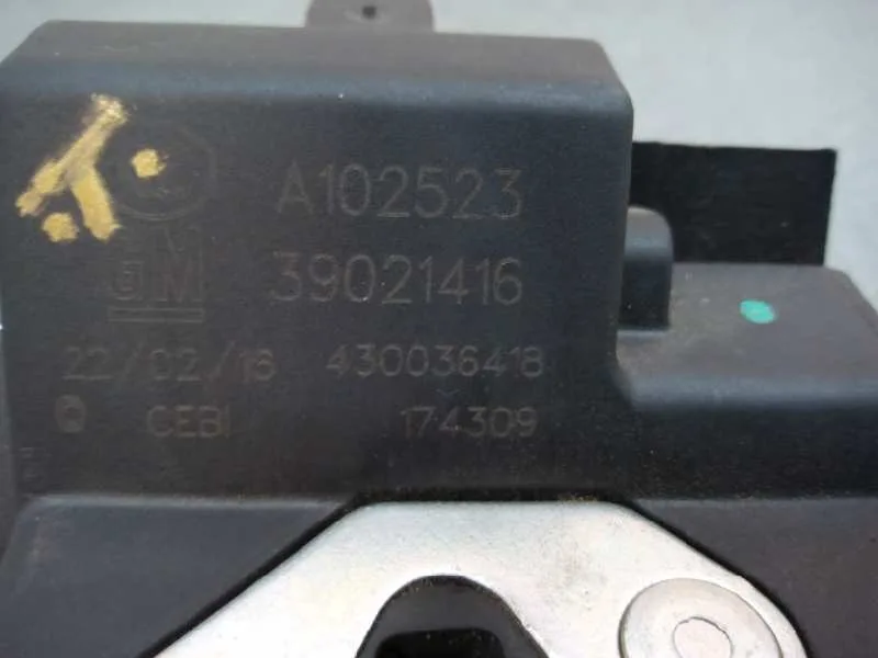 Cerradura Maletero / Porton para Opel Astra K Lim. 5Türig