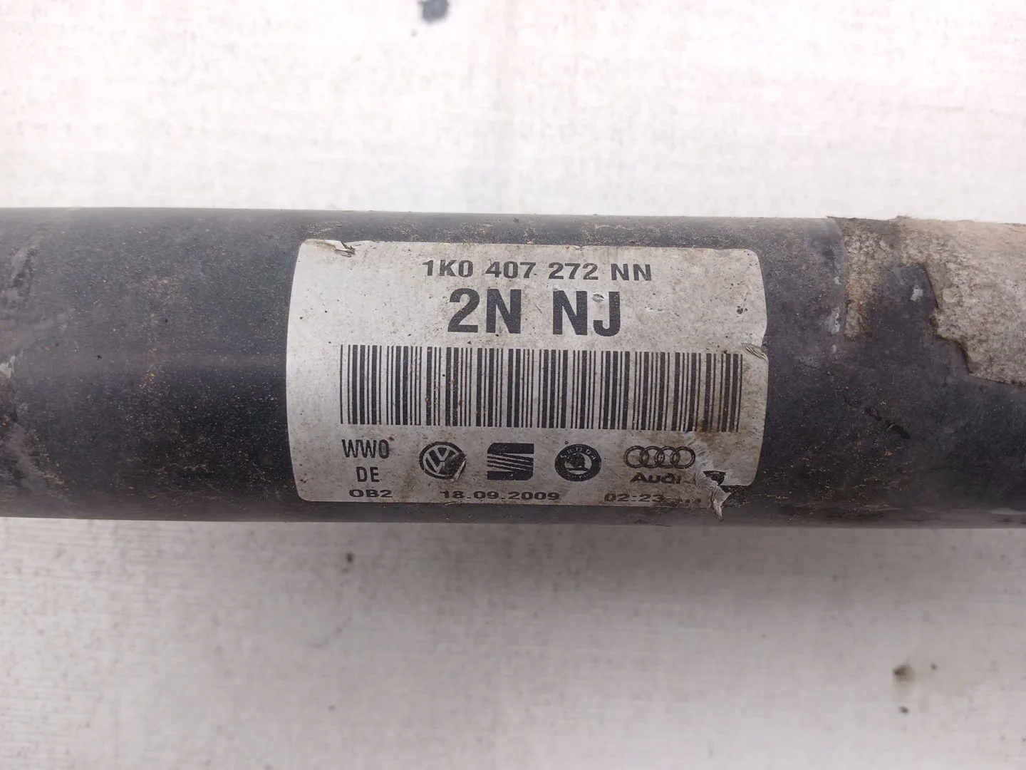 Transmision Delantera Derecha para Seat Altea Xl (5P5)