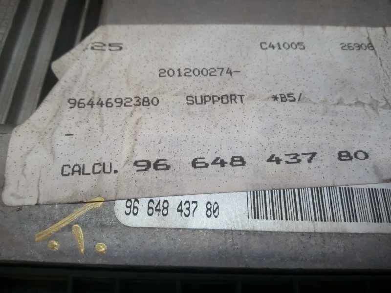 Centralita Motor Uce para Citroën C4 Coupe