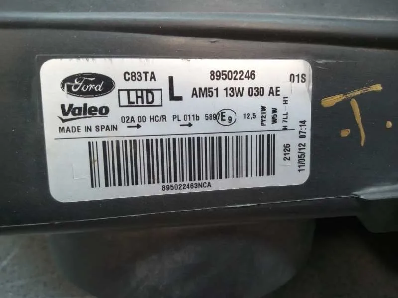 Faro Izquierdo para Ford C-Max