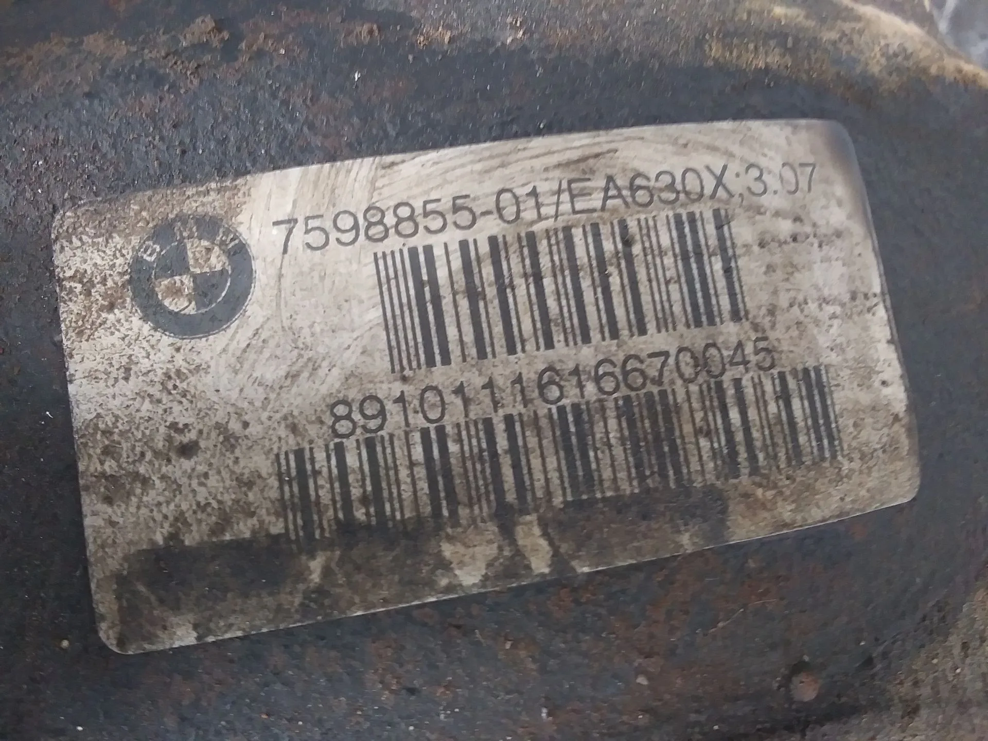 Diferencial Trasero para Bmw Serie 1 Berlina (E81/E87)