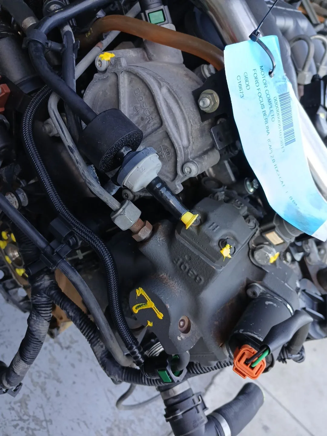 Despiece Motor para Ford Focus Berlina (Cap)