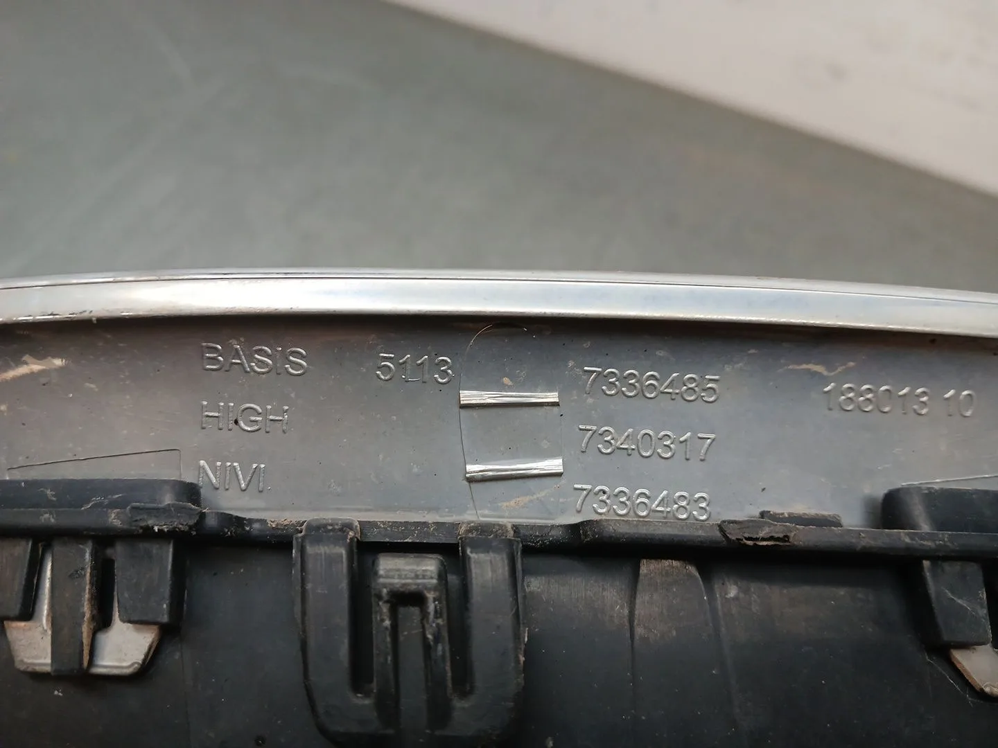 Rejilla Delantera para Bmw Serie 5 Gran Turismo (F07)