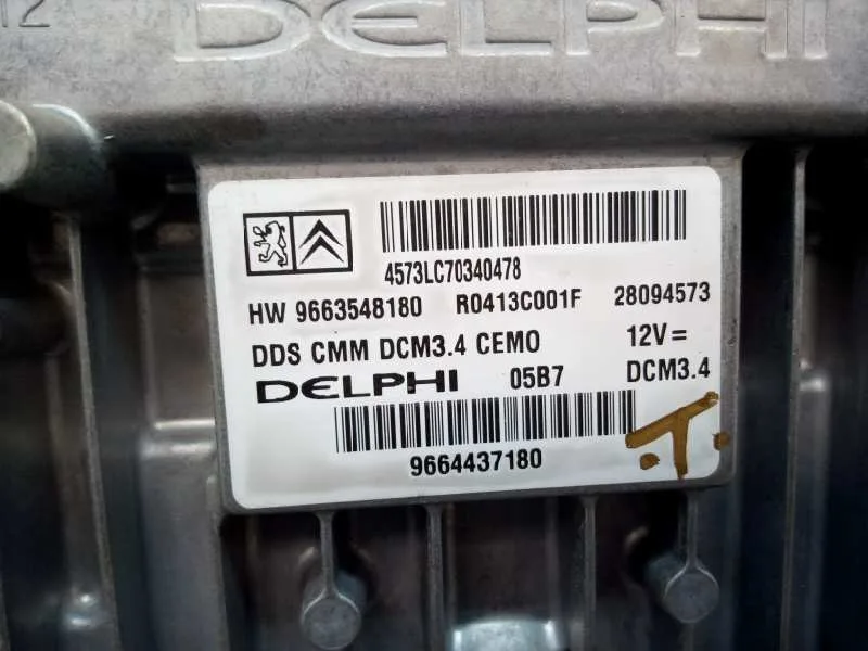 Centralita Motor Uce para Peugeot 407