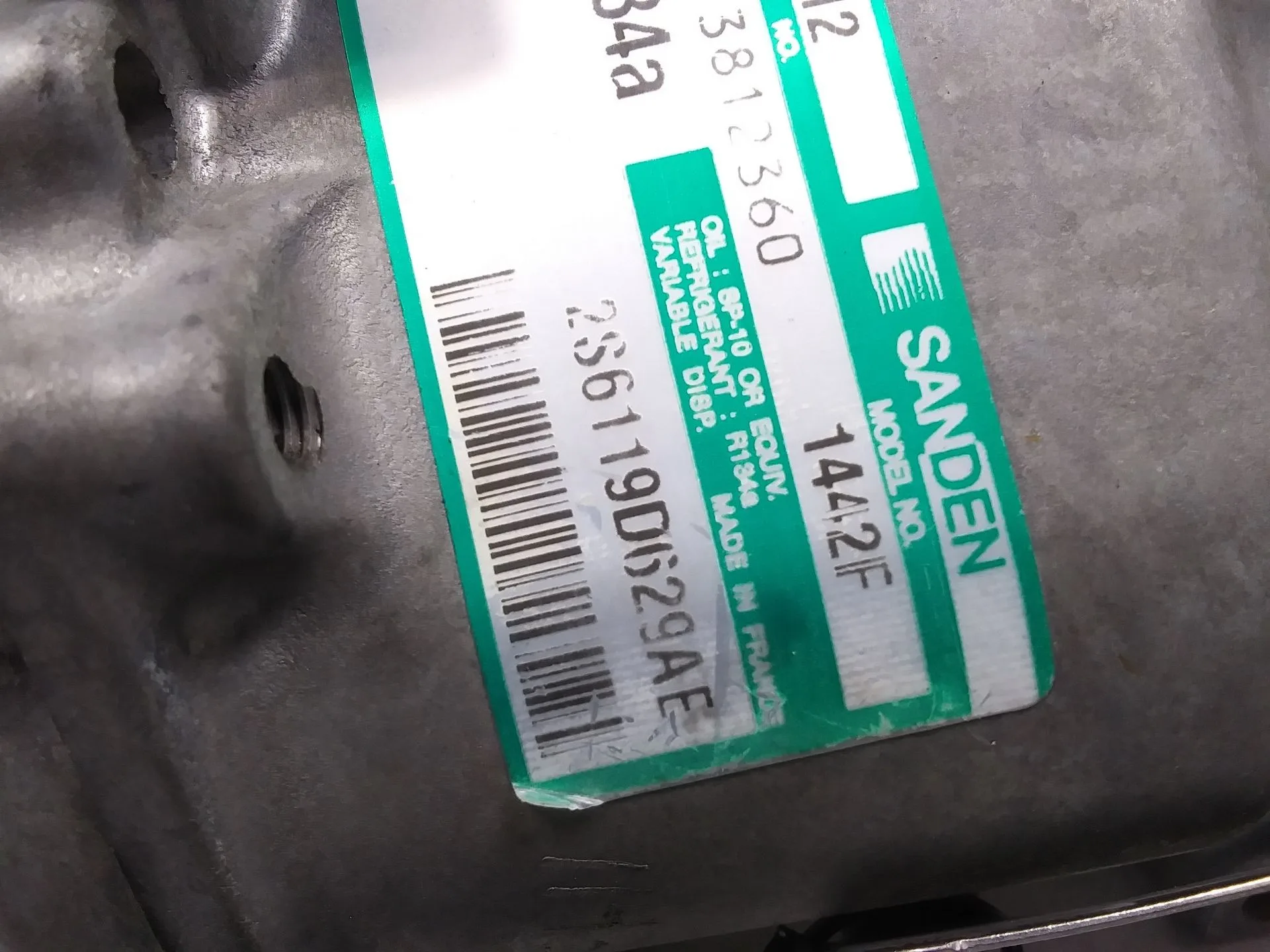 Compresor Aire Acondicionado para Ford Fiesta (Cbk)