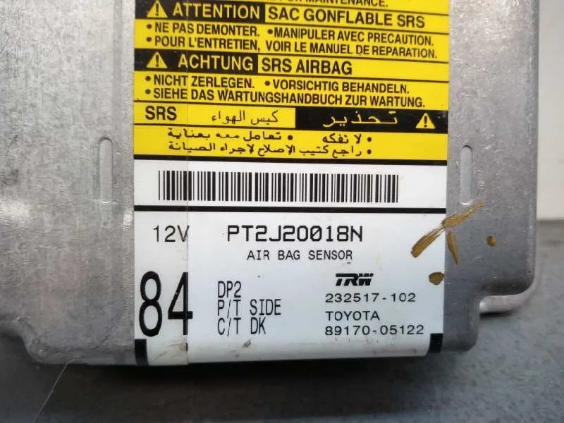 Centralita Airbag para Toyota Avensis Berlina (T25)